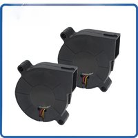 FYSETC Prusa Mini 3D Printer Parts DC 5V 5015 50mm Cooling Fan Sleeve Bearing Front Print Fan Cooler Radiator
