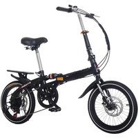 AliExpress smvp Folding Mountain Bike for ChildrenOne Wheel Variable Speed, Disc Brake Shock-Absorbing Bike, Male and Female Adult, 16 in, 20 in
