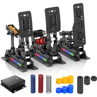 SIMSONN PRO X Ultra Sim Racing Pedals Pressure Sensor Pedal PC Racing Simulator Pedals Support VAM VAM RPO Vibration Motor