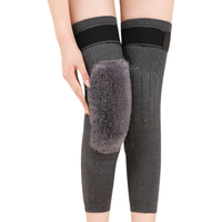 AliExpress okerqi 2PCS Cashmere Wool Knee Pads Support Brace Winter Warm Thermal Knee Warmers Sleeve for Arthritis Pain Relief Ski Cycling Running