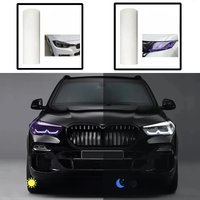 PPF TPU Smart Photochromic Headlight Protection Film Color-Changing Self-healing Anti-scratch Film For Any Car Lamp Decoration