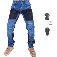 AliExpress SPEED SCORPION MOTORPOOL UBS06 PK719 Jeans Leisure Motorcycle Men's Off-road Outdoor Jean/cycling Summer Pants With Protect Equipment