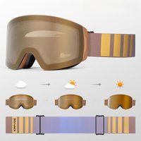 AliExpress kapvoe KAPVOE Outdoor Photochromic Ski Goggles Men Snowboard Glasses Women Winter Snow Sunglasses UV400 Magnetic Attraction Lens New