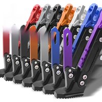 AliExpress CNC Motorcycle Parking Kick Stand Motorbike Bicycle Adjustable Metal Foot Bracket Durable Corrosion Resistant Holder Accessories