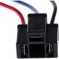 H4 LED Headlight Bulb 3-Wire Harness Light Female Socket Connector
