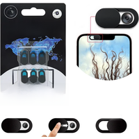 Webcam Slider Cover For Mobile Phone Laptop iPad 1/3/6 PCS Front Camera Privacy Cover Universal Protection Sticker For Xiaomi