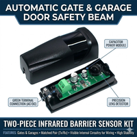 Barrier Infrared Beam Sensor Gate Garage Door Infrared Sensor Detector Safety Beam Photocell For Gate Automatic
