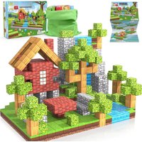 32-200PCS Magnetic Building Blocks Mine Magnet World Set Toys STEM Montessori Stacking Cubes Construction Set Christmas Gift