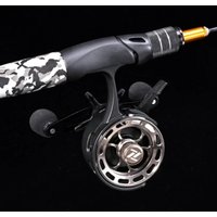 Ice Fishing Reel Large Spool Diameter Inline Freespool Reel 3+1 Metal Spool Coil Smooth Lure Fish Equipment Accessories