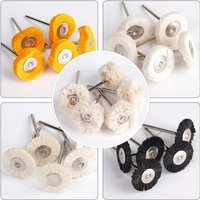 5pcs Dental Polishing Wheel Wool Cotton Polishing Brushes Polishers for Rotary Tools Jewelry Buffing Felt For Low Speed