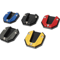 AliExpress NONE Aluminum Alloy Motorcycle Bike Kickstand Extender Foot Side Stand Extension Foot Pad Support Plate Motorbike Accessories