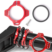 AliExpress NONE Bike Crank Preloader Adjuster Ring 28.99mm Spindle Adjustment Adapter for SRAM DUB NX GX XX1 CNC Aluminium Crankset Thread Ring