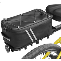 AliExpress NONE ANMEILU Bike Trunk Bag 7L Bicycle Rear Bag Water Resistant Bike Rack Bag with Waterproof Rain Cover Cycling Bikepacking