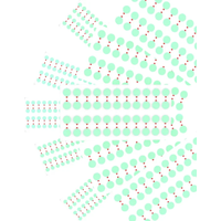 2UUL 1000PCS/Pack Phone Camera Protective Sticker Front Rear Infra-red Lattice Face Dust Proof Protective Sticker Adhesive Tape