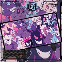 Mouse Pad Gamer XXL Custom Mouse Mat P-pokemon Mimikyu Desk Mats Table of Office Carpet Gamer Natural Rubber Mice Pad Mousepad