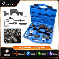 Podofo Engine Camshaft Adjustments Timing Tool Kit for VW Transporter T5, Touareg 2.5TDI PD, 4.9D/TDI - T10193, T10194, T10191, T10199, T10226