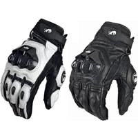AliExpress NONE Motorcycle Gloves Leather Glove Street Moto Motocross Racing Windproof Breathable S-XXL Cycling Equipment Dirt Bike Touch Screen