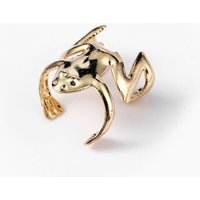 Fashion Punk Green Frog Ear Cuff Non-Piercing Ear Clip Earrings for Women Men Fake Cartilage Earring Ear Cuff 2022 Trend Jewelry