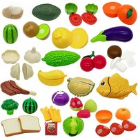 1Pcs Montessori Paste Chechele Simulation Durian Grapefruit Cherry Educational Toy Play House Decompress Educational Toy Gift