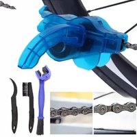 AliExpress Portable Bicycle Chain Cleaner Bike Brushes Scrubber Wash Tool Mountain Cycling Cleaning Kit Outdoor Accessory