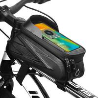 AliExpress ThinkRider Bike Bag 2L Frame Front Tube Cycling Bag Bicycle Waterproof Phone Case Holder 7 Inches Touchscreen Bag Accessories