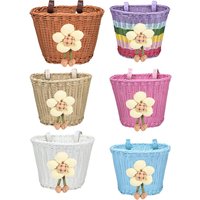 AliExpress NONE Kids Bike Basket Durable Handlebar Storage Basket with Adjustable PU Straps for Children Perfect for Outdoor Biking Cycling Picn