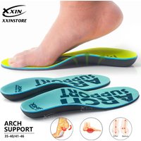 ใXxinใEVA Orthotic Sports Insole Insert Shoe Pad Arch Support Heel Cushion Unisex Foot Care size 35-46
