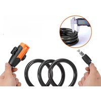 AliExpress NONE Heavy-Duty Anti-Theft Bike Cable Lock with Key – Universal MTB/Scooter Lock & Holder (2025 New Design)