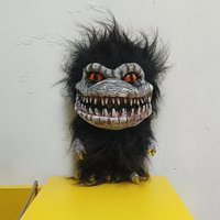Critters Prop Doll Space Crite Plush from Movie Critters Collection Creepy Doll Fugglers Funny Ugly Monsters Gifts
