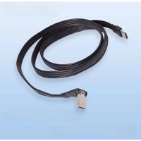 FFC USB 2.0 Type-C Up Down Angle 90 Degree Male To Micro USB Straight Male Flat Cable Cellphone Extension FPV Adapter Data Cable