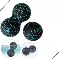8X16cm EPP Peanut Fascia Combination Double Ball Muscle Foot Relaxation Yoga Fitness Massage Balls Cervical Rehabilitation Tools