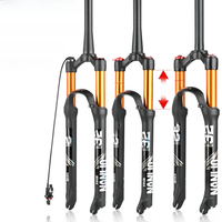 AliExpress NANLIO Nanlio MTB Bicycle Suspension Forks Magnesium Alloy Air fork 26/27.5/29er Inch Mountain Bike 32 RL100mm Fork Bicycle Accessories