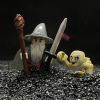 Single Medieval Building Blocks Mini Sauron Saruman Assembly Action Figures Gift Educational Toys For Boys Children Gifts TV6409