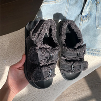 2025 Summer Women Sandals Casual Soft Beach Flats Ladies Thick Sole Platform Shoes Crystal Comfortable Gladiator Sandalias Mujer