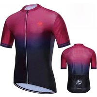 AliExpress X-TIGER Cycling Jersey Mens Bike Shirt Short Sleeve Gradient Color Series Breathable Reflective UPF50+ Mountain Bicycle Clothing