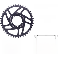 AliExpress GUSTAVO Electric Bicycle Mid Drive Motor Chainring Chain Wheel for Bafang BBS01B BBS02B BBS01 BBS02 42T 44T 46T 48T 52T