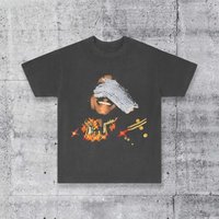 Michael Jackson Face King of Pop Jackson 5 Streetwear Heavyweight T-Shirt