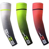 AliExpress loogdeel LOOGDEEL 1Pair Cool Arm Sleeve Men Cycling Running UV Sun Protection Cuff Cover Protective Bike Sport Arm Warmers Elbow Guard