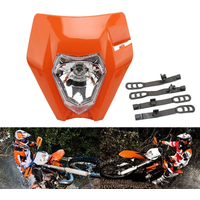 AliExpress PowerMotor Motorcycle Headlight Plate for KTM EXC EXCF SX XC XCF 125 To 500 Universal Dirt Bike Enduro Motocross Supermoto Headlamp Mask