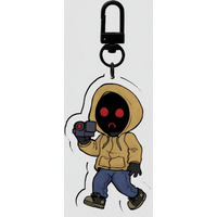 Marble Hornets Ticci Toby Acrylic Keychain Hoodie Charm Keyring Horror Character Pendant Gift for Fans