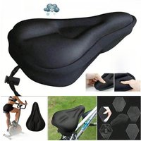 AliExpress NONE 1PC Bicycle Seat Cover Gel Cushion Mountain Bike Road Bicycle Comfortable Breathable Soft Cushion for Both Men and Women