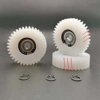 AliExpress NONE 47.5x13.5mm 36 Teeth Oblique Planetary Gear Helical Gears With 8mm Bearing Electric Bike Nylon Gear For Bafang Motor Ebike Parts