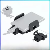SmallRig Universal Mounting Clamp for External SSD w Cold Shoe/MagSafe Installation Methods for Samsung T5 T7 SSD SanDisk 5196