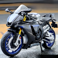 AliExpress MAKEDA 1/12 Scale Yamaha YZF-R1M Motorcycle Model Toy Alloy Diecast Simulation Models Motor Cycle Collection Decoration Boys Toys Gifts