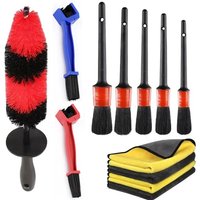 AliExpress NONE Portable Car Wheel Tire Detailing Brushes Car Wheel Rim Cleaning Maintenance Tool Kit Car Bicycle Motorcycle Cleaning Tools