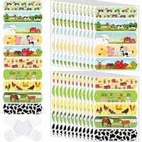 20/50pcs FARM ANIMALS Band Aid Wound Dressing Patch Plaster Wound Patch Finger Skin Dressing Strips Tape Adhesive Bandages
