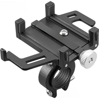 AliExpress ROCKBROS Bike Phone Holder Aluminum Alloy Bike Stand Adjustable 360 Rotation Bicycle Phone Mount Motorcycle Bike Accessories