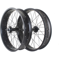 AliExpress JINLUO Fat Bike Wheel 26 Inch Rim 20 24 Fatbike 26x4.0 20x4.0 24x4.0 Tire Snowbike Super-wide Wheelset Bicycle