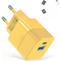 PD25W USB C Mini Korean Charger for iPhone 15 Pro Max USB Type C KR Plug Fast Charger Fast Charging Charger Quick Charger