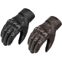 AliExpress NONE Motorcycle Gloves Winter Waterproof Leather Gloves for Men Thermal Warm Inner Touch Screen Motorbike MTB Bike Riding Gloves